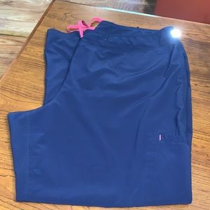 Smitten scrub pants petite 2X